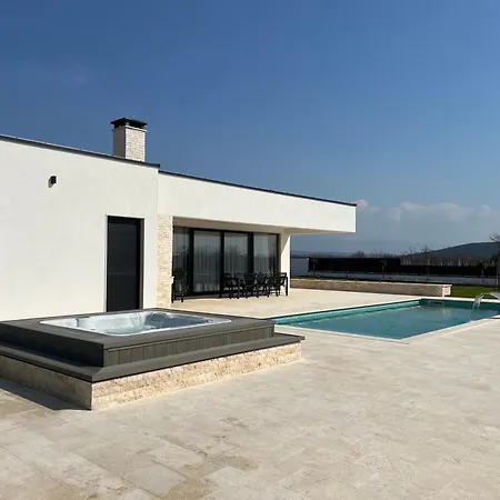 Del Sole With Heated Saltwater Pool, Jacuzzi And Sauna Vila Ljubuski